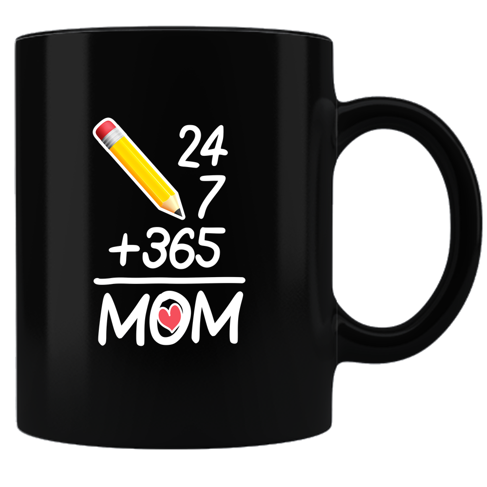 Top Mum Coffee Mug - Black