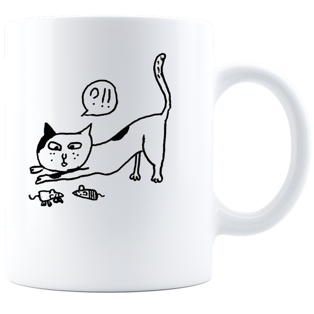 Cat And Mice Coffee Mug