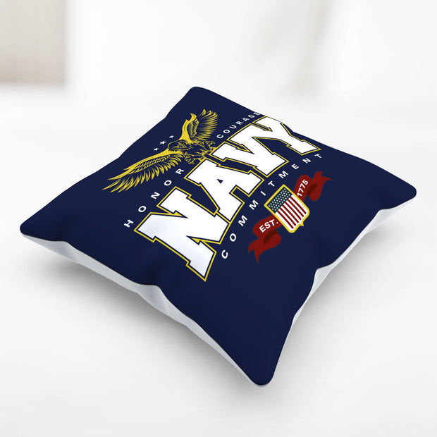 Navy Pillowcase