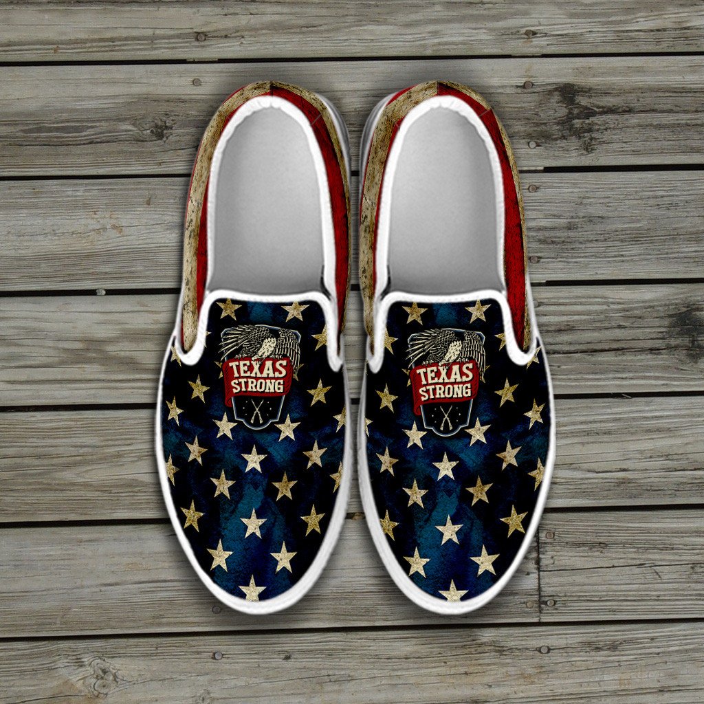 Texas Strong Slip Ons